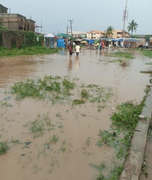 Flooding in Ikotun, Lagos